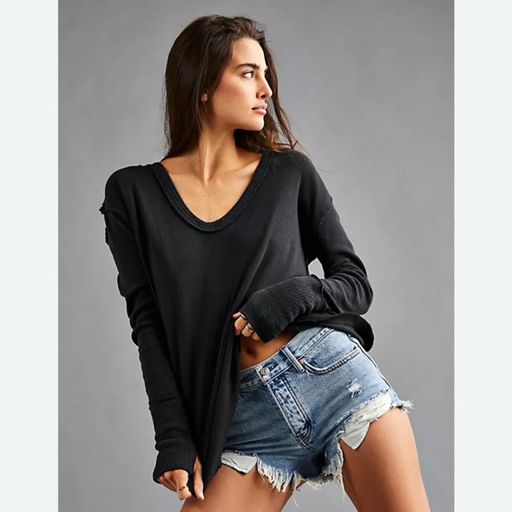 Free People Colby Long Sleeve Tee